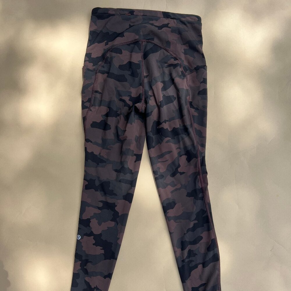 Lululemon High Rise Camo Leggings